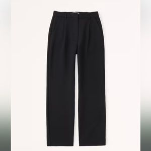 Abercrombie tailored relaxed straight pants